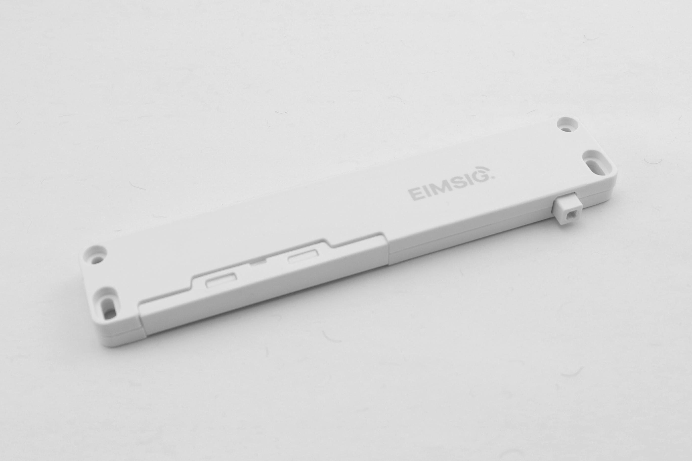 Der Eimsig Fenster- und Glasbruchsensor passt in jedes Fenster