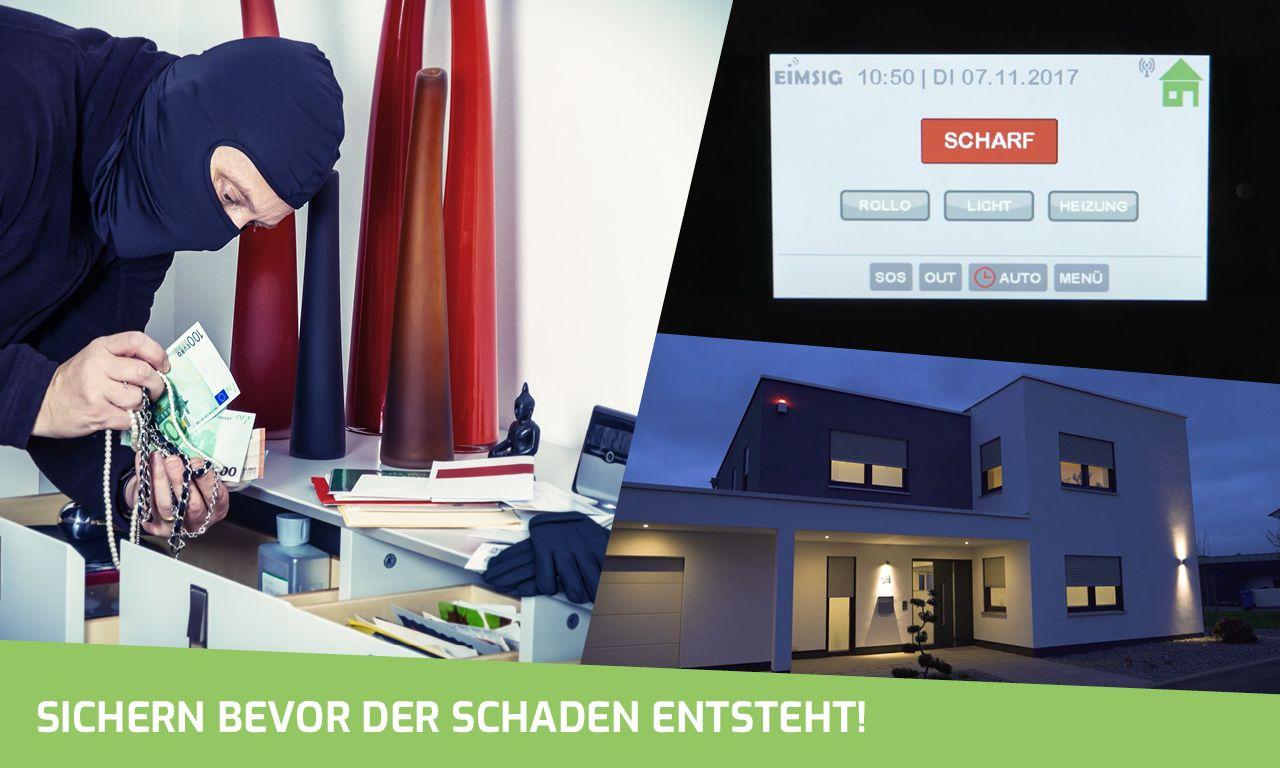 Absichern, bevor der Schaden entsteht - mit den Eimsig Alarmanlagen